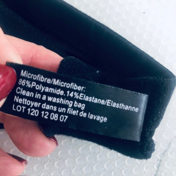 TWO sets of black garter belts, one Maison Close, 1 brand unknown, size M / S. - Picture 4 of 9